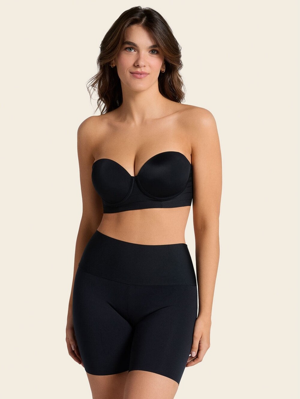 LEONISA | PowerStay Stay-In-Place Seamless Shapewear Shorts